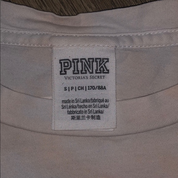 PINK tie-dye crop top - Picture 3 of 4